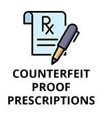 Counterfeit proof prescriptions
